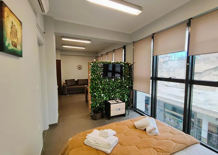 Central Cosy Apartment In Patra 사진