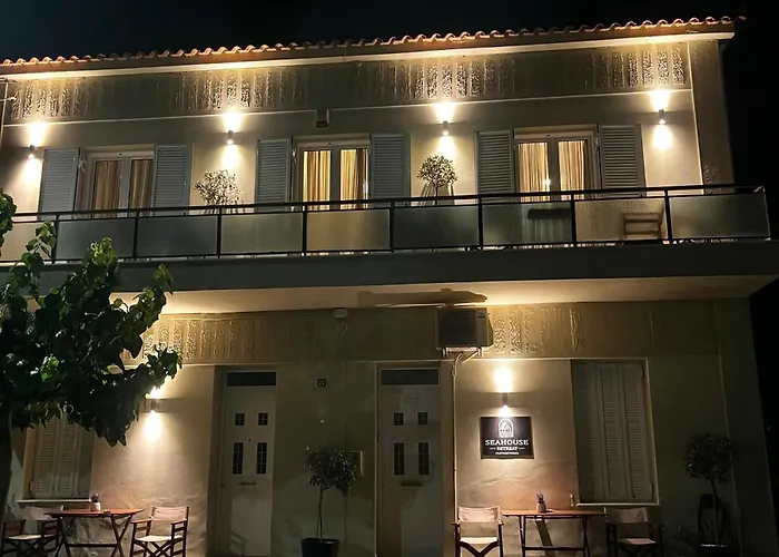 Seahouse Retreat Appartement Psathopirgos foto